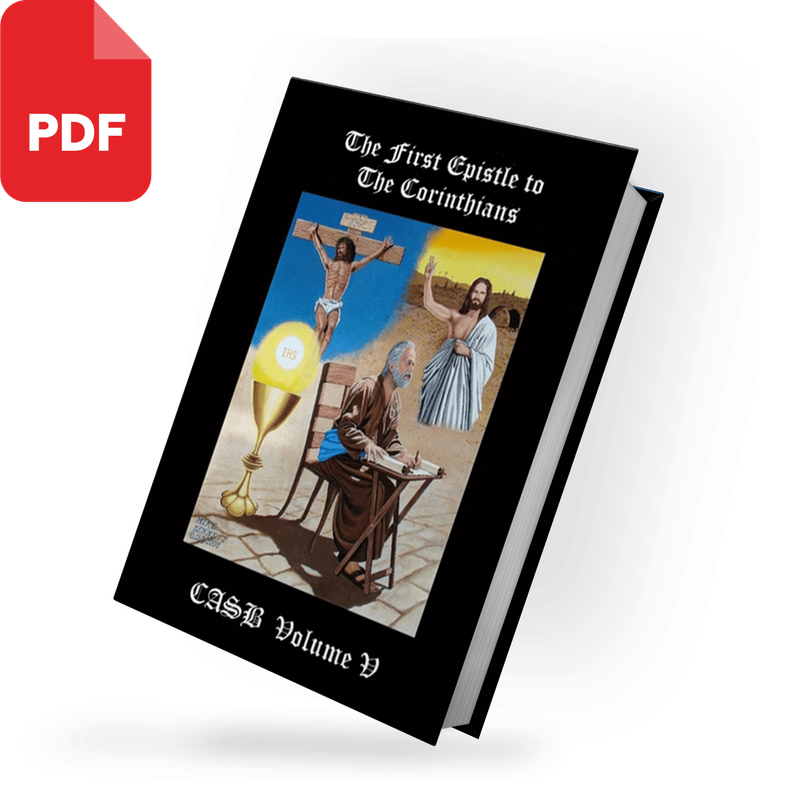 CASB 5: The First Epistle to the Corinthians (PDF Download)