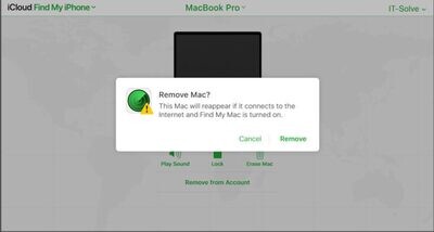MACBOOK / IMAC FMI STATUS [ FIND MY MAC ]