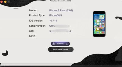 ALDAZ ACTIVATOR HELLO COM REDE IPHONE 6S ATE X MACBOOK