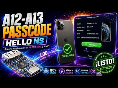 FRPFILE/ALDAZ/iBERRY/iAPRO/NOTHING/iHELLO HFZ/iKEY A12/13 BYPASS PREMIUM XS ATE 11 PRO MAX &amp; IPADS SEM REDE IOS 18.5 ATE 26.5.2 WIN/MAC