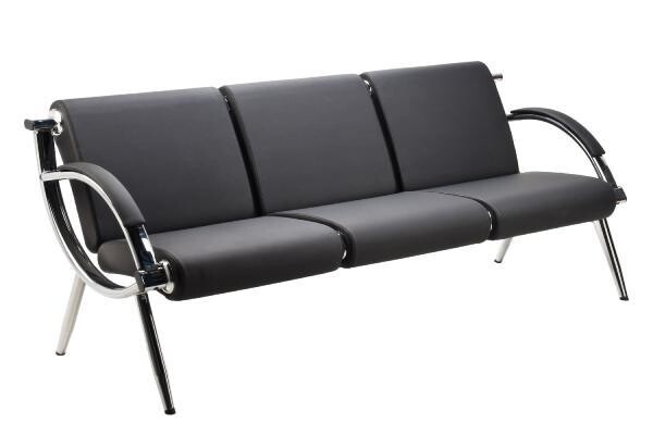 Sofa Canada en Bipiel Color Negro