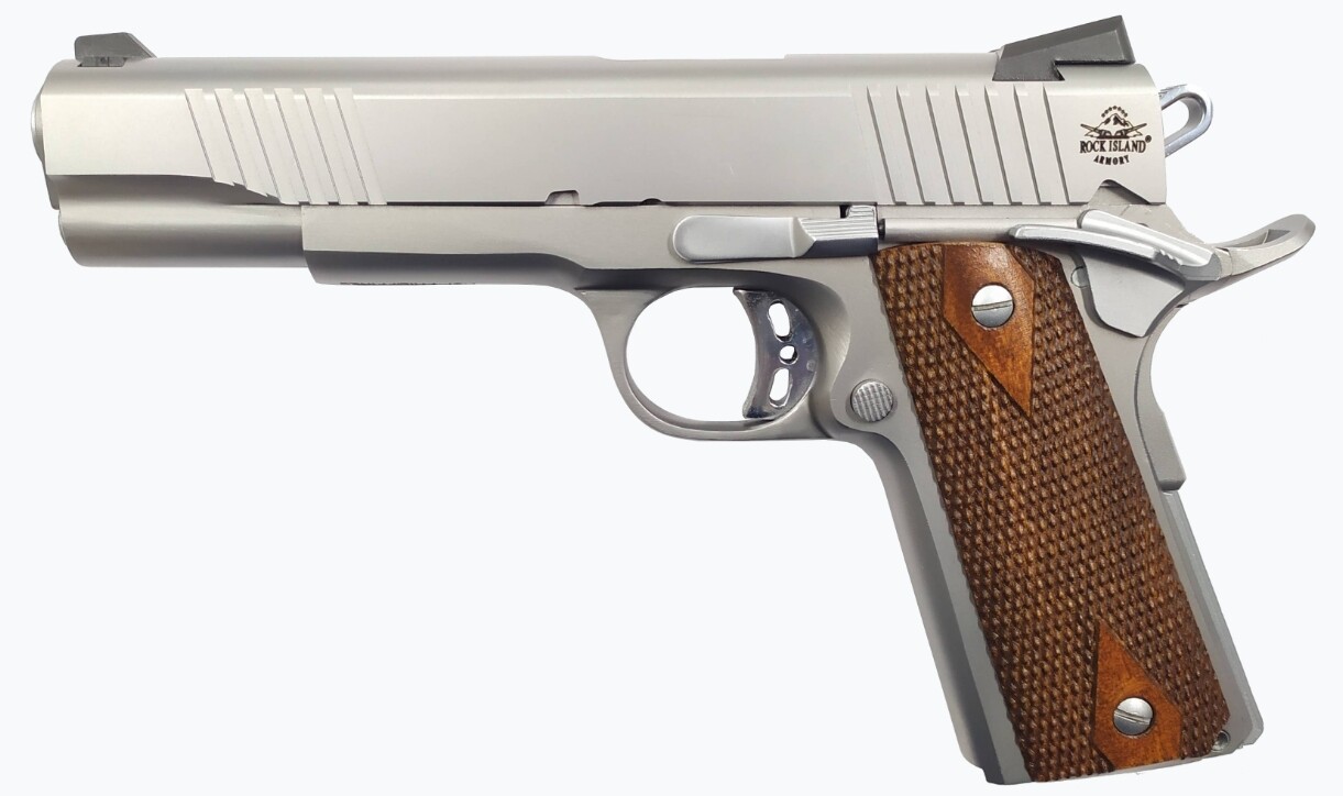 Rock Island Armory M1911 Rock Fs Tact 45acp Ss 5&quot;