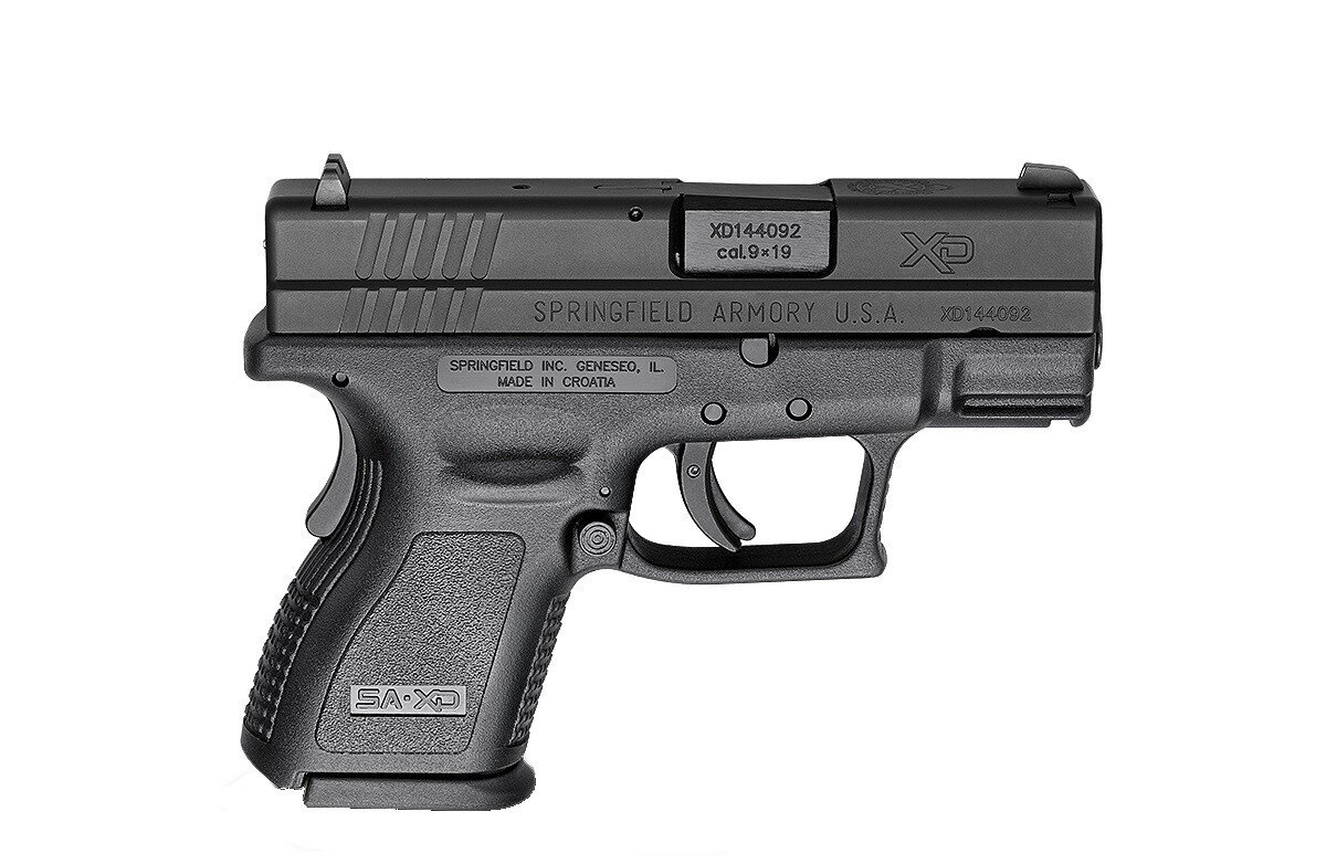 Springfield Armory Defender Xd Sc 9mm 3&quot; Blk 13+1