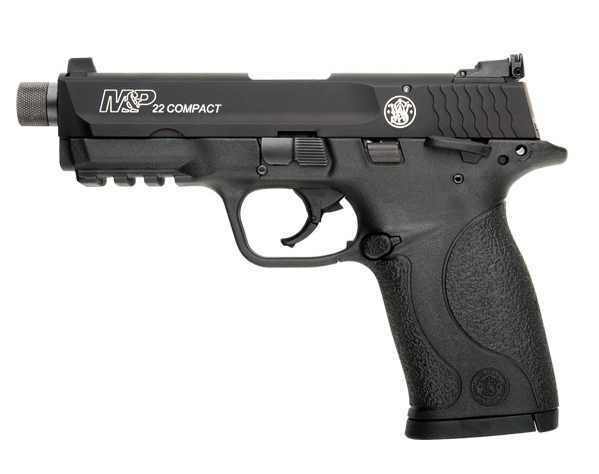 Smith and Wesson M&p22 Compact 22lr Threaded