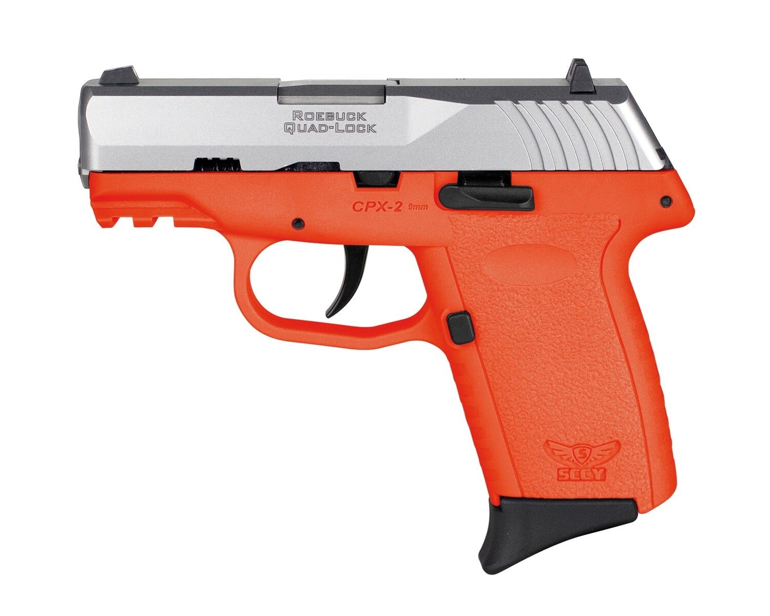 SCCY Industries Cpx-2 G3 9mm Ss/orange 10+1