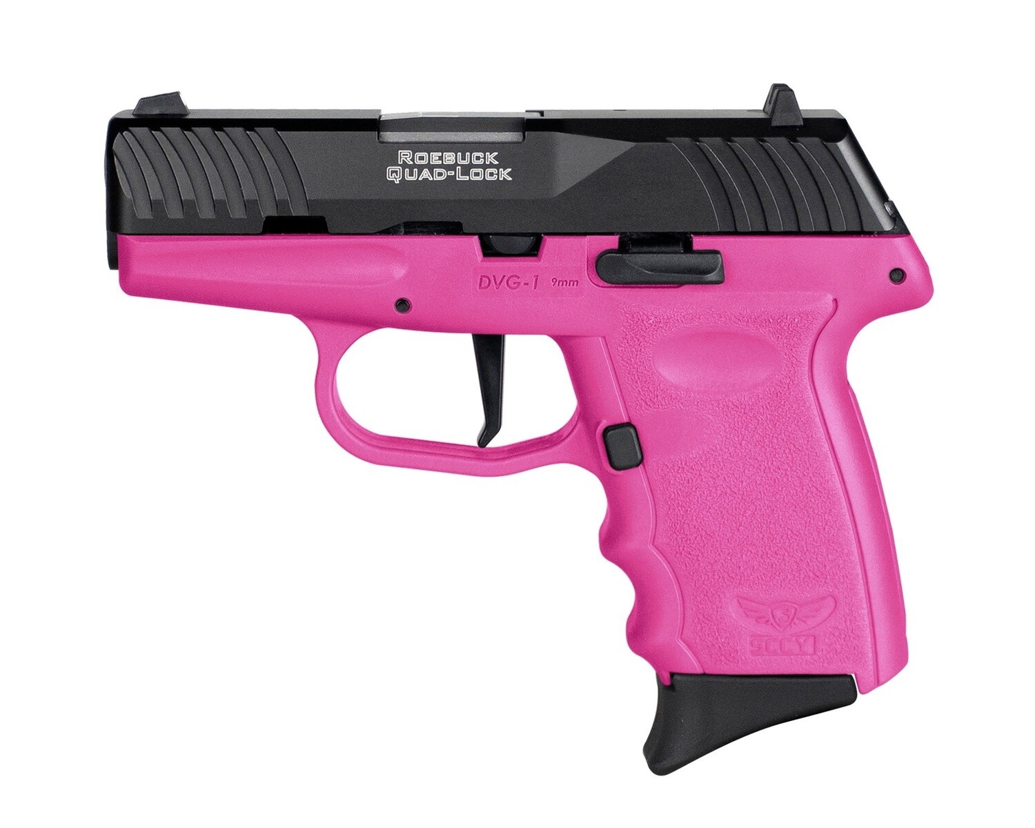 SCCY Industries Dvg-1 9mm Bk/pink 10+1 No Sfty