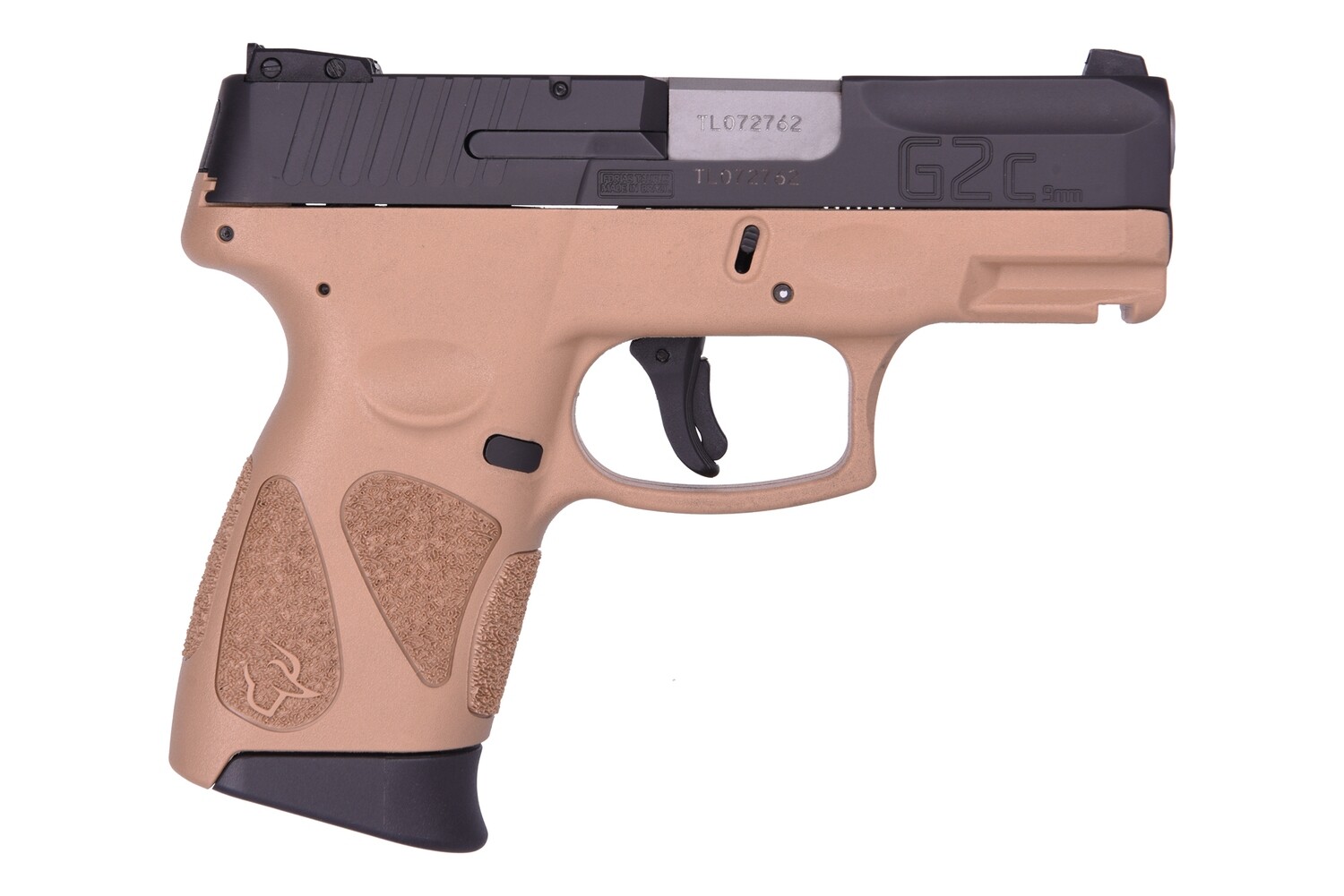 Taurus G2c 9mm Blk/fde 3.2&quot; 12+1