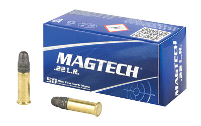 Magtech 22 LR, 40Gr, Lead Round Nose (5,000 rounds)