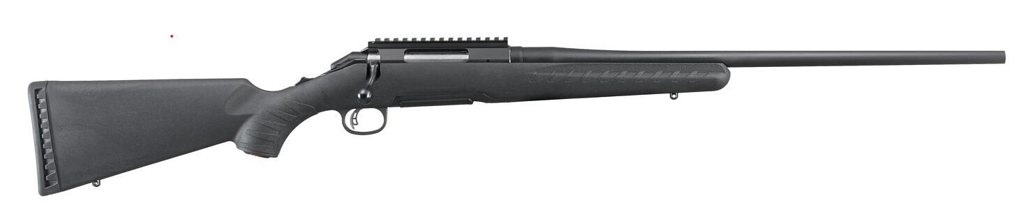 Ruger American 243win Bl/sy 22"