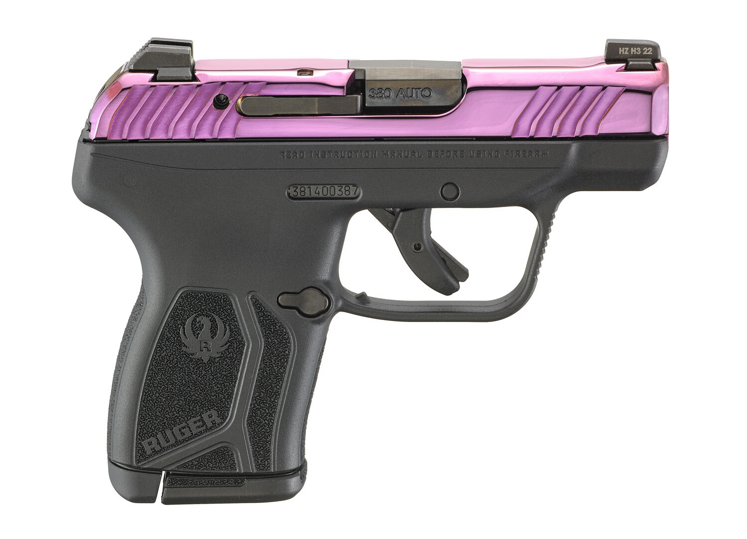 Ruger Lcp Max 380acp Purple Pvd