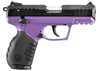 Ruger Sr22 Pistol 22lr Bl/purple As