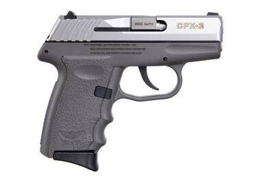 SCCY Industries Cpx-3 380acp Ss/gray 10+1