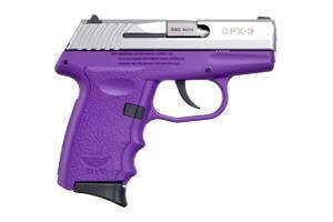 SCCY Industries Cpx-3 380acp Ss/purple 10+1