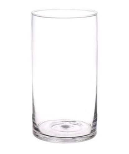 Wazon szklany tuba CYLINDER 20cm x 11 cm - wypożyczenie