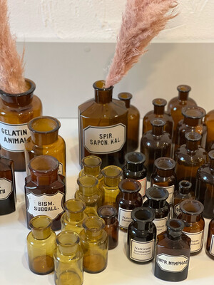 Butelki apteczne komplet- wypożyczenie