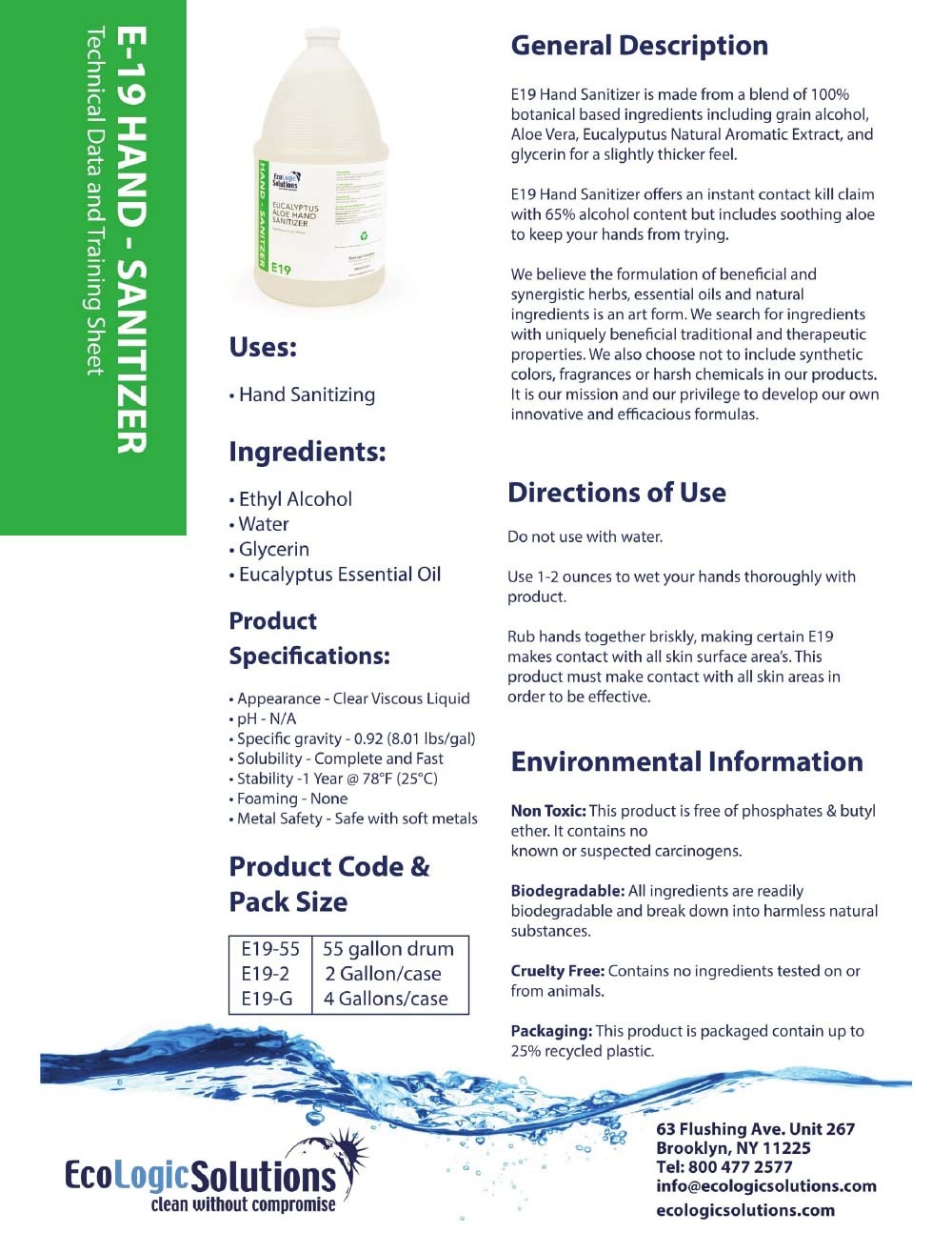 Eucalyptus Hand Sanitizer