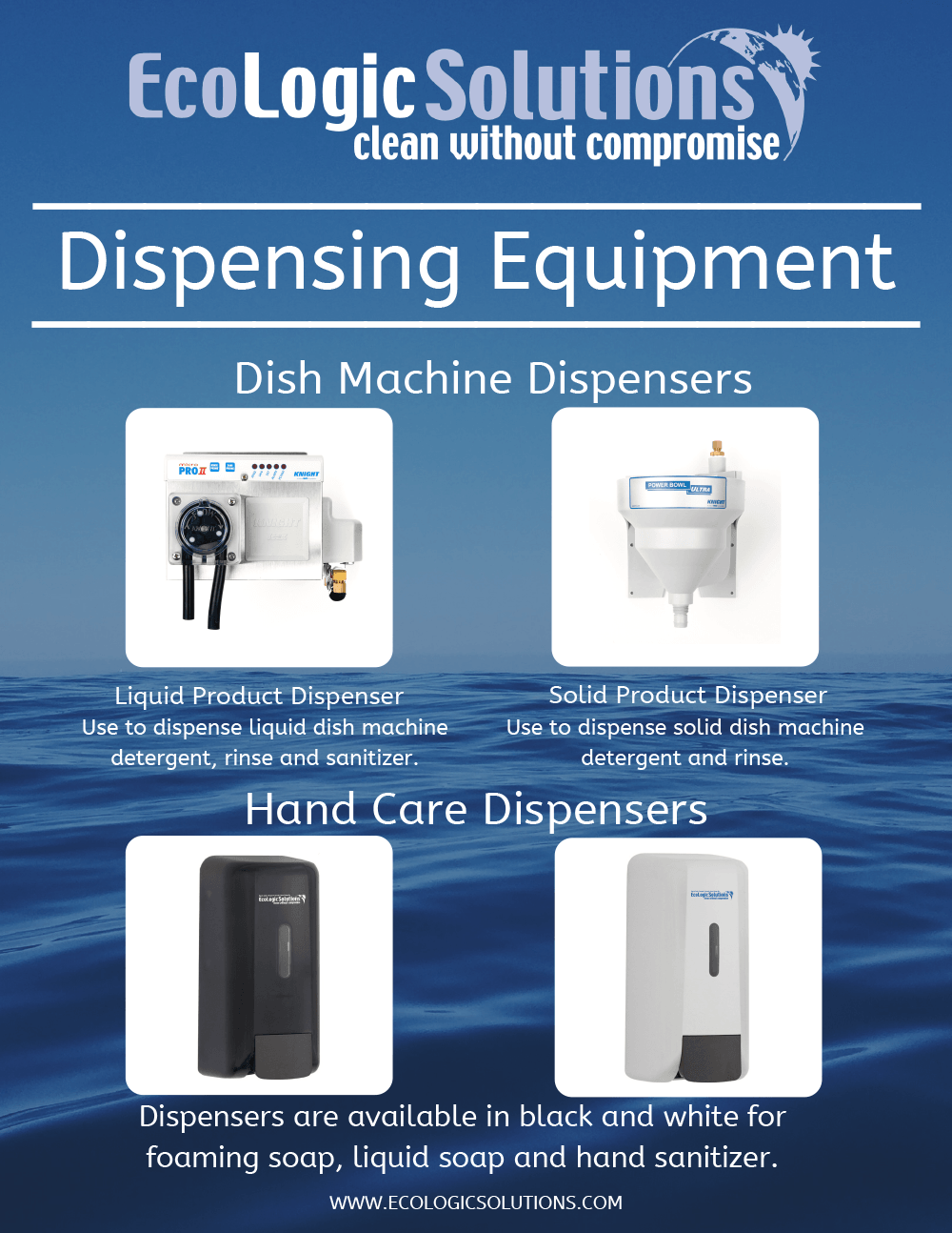 Dish Machine Liquid Product Dispenser