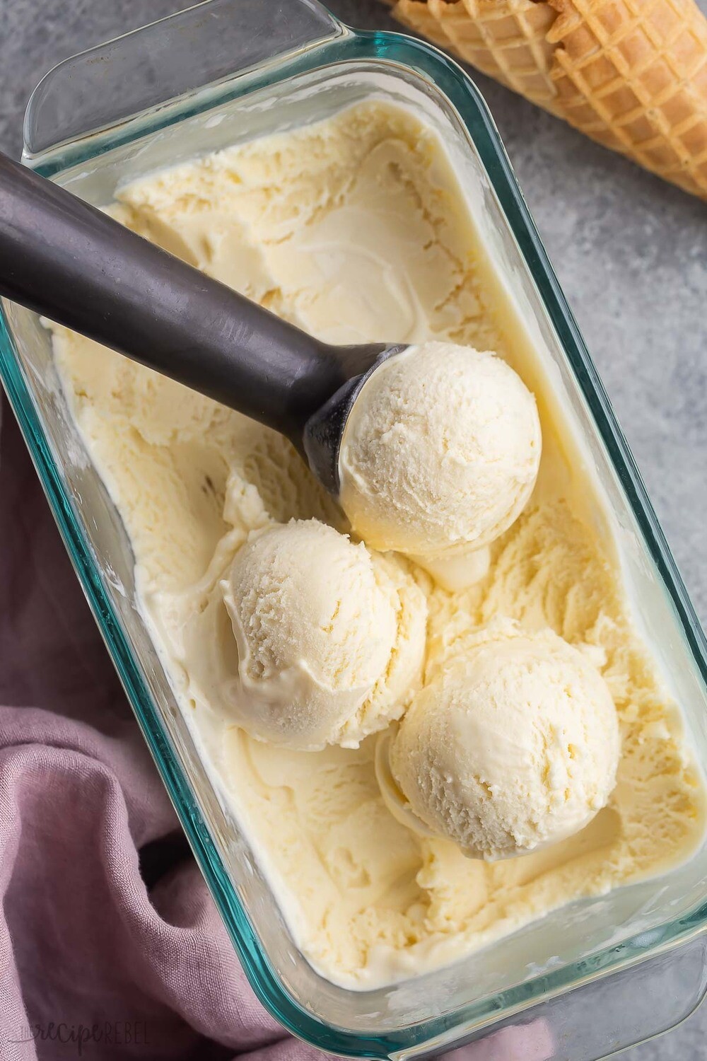 Vanilla  ice cream