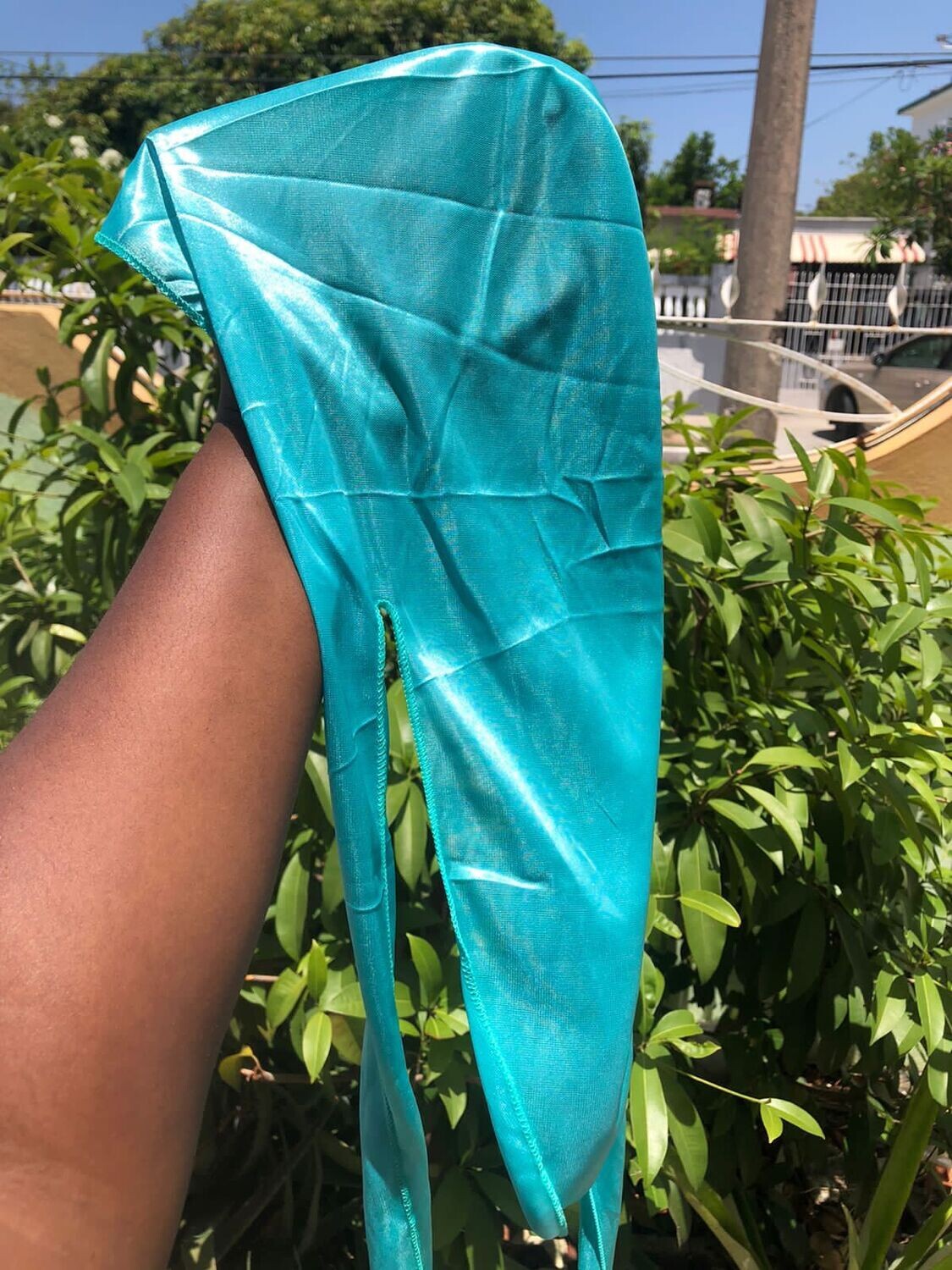 Aqua Blue Durag