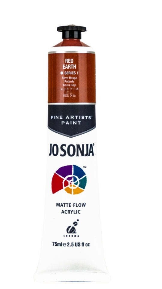 Jo Sonja Acrylic Series 1 Red Earth 75ml