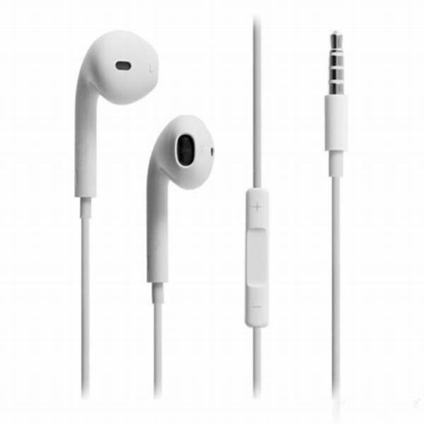 Ecouteur Apple prise jack Blanc