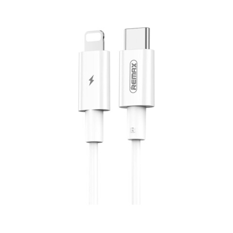 Cable Remax 18W Type-C vers iphone 2m (Blanc)