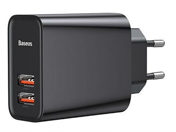 Adaptateur Baseus Quick travel charger Noir