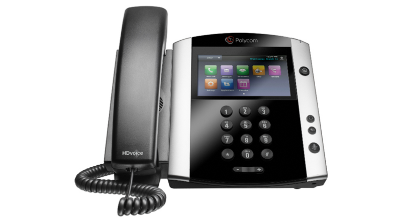 Polycom VVX 601 16-line Business Media Phone with built-in Bluetooth and HD Voice. PoE
