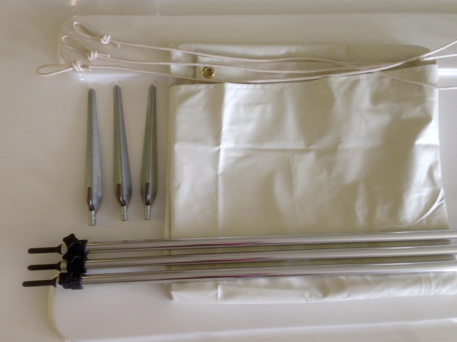 Awning Package Components (Cream color awning discontinued)