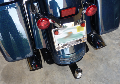 Harley Street/Road Glide Extended Fender Hitch 2014 - Present