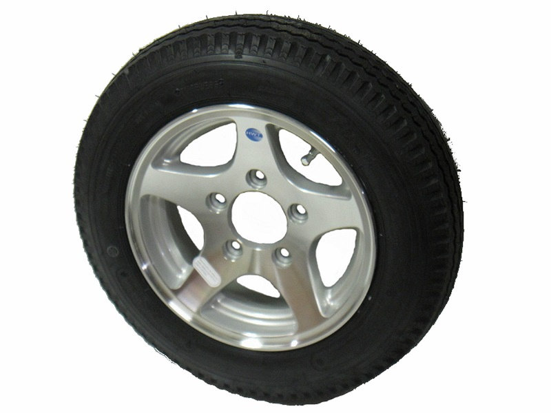 4.80 X 12" Aluminum Alloy Tire & Wheel