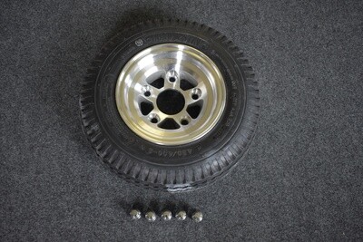 4.80 X 8" Aluminum Alloy Tire &amp; Wheel