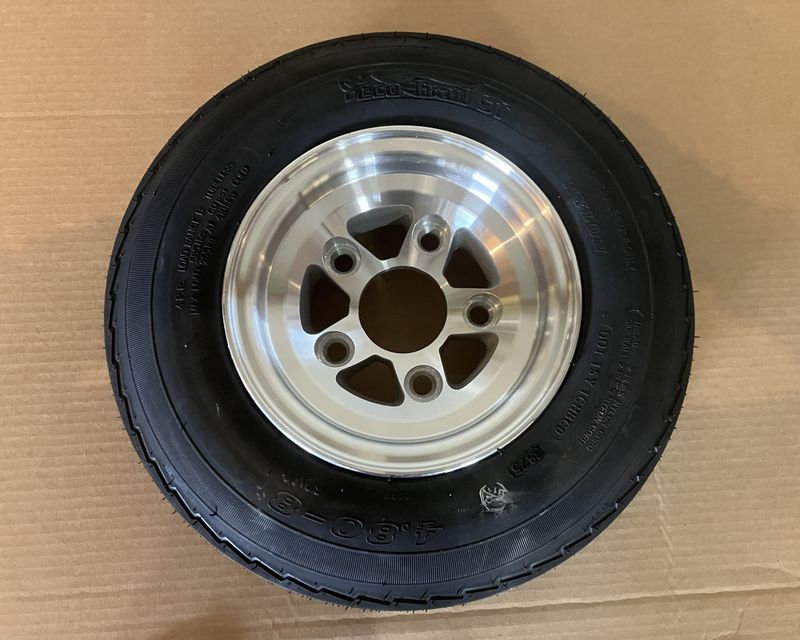 4.80 X 8" Aluminum Alloy Tire &amp; Wheel