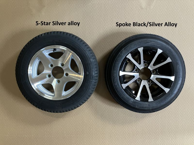 4.80 X 12" Aluminum Alloy Tire &amp; Wheel