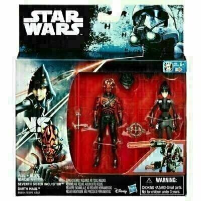Star Wars - Rogue One - 2-Pack Seventh Sister Inquisitor & Darth Maul (Rebels)