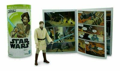 Star Wars - Galaxy Of Adventures W3 - Obi-Wan Kenobi with Mini Comic