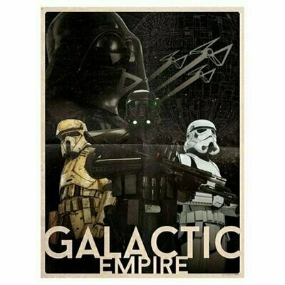 Star Wars - Galactic Empire by Louis Solis Lithograph Art Print