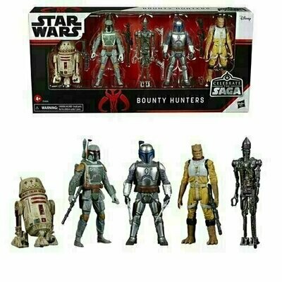 Star Wars - Celebrate The Saga - Bounty Hunters Action Figure Set