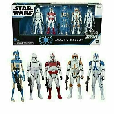Star Wars - Celebrate The Saga - Galactic Republic Action Figure Set