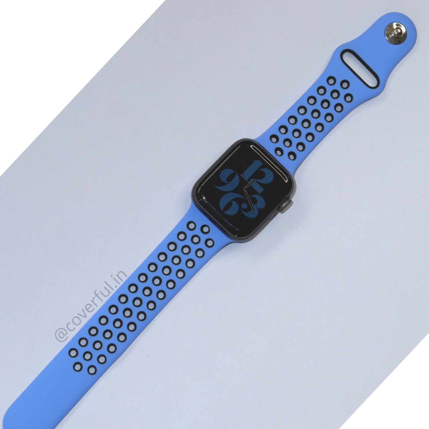 Ultramarine Blue Sports Band For Apple Watch