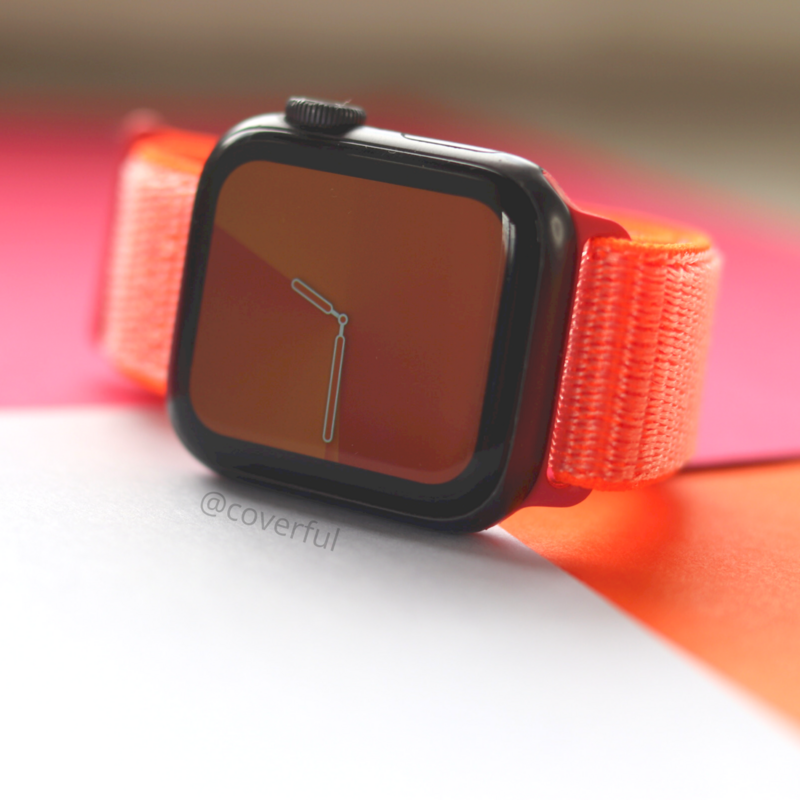 Neon Orange Nylon Sports Band