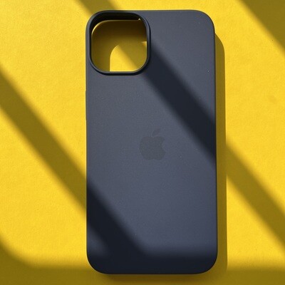 Blue Soft Silicon Thin Case For iPhone