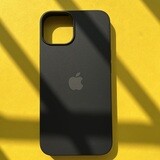 Black Soft TPU Liquid Silicon Thin Case For iPhone