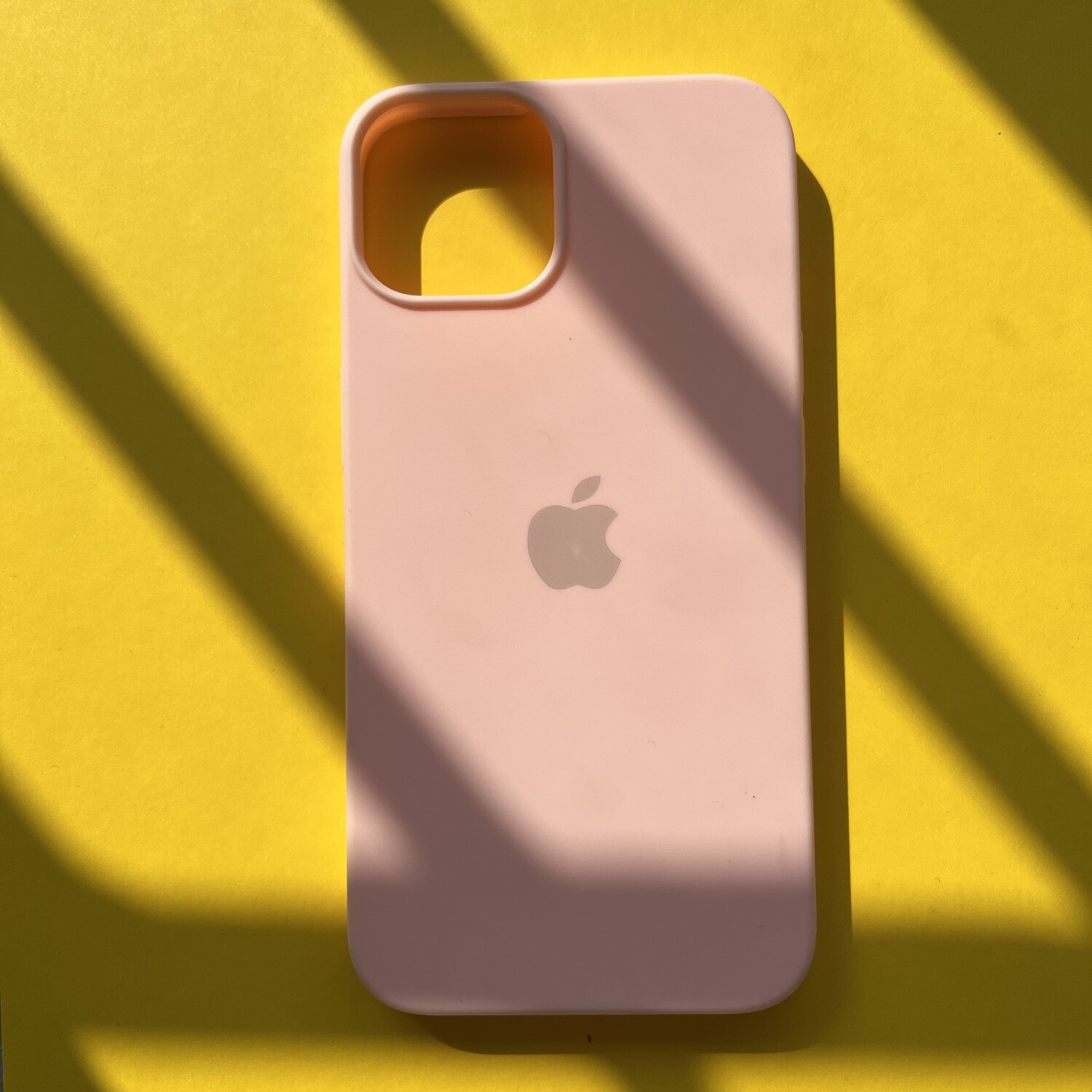 Baby Pink Soft TPU Liquid Silicon Thin Case For iPhone
