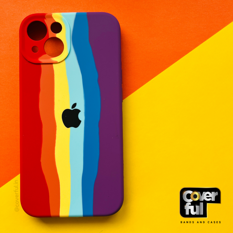 Rainbow Silicon Case For iPhone