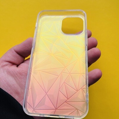 Geometric Rainbow Shine iPhone Cover