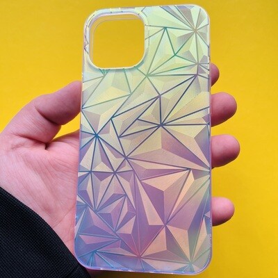 Geometric Rainbow Shine iPhone Cover