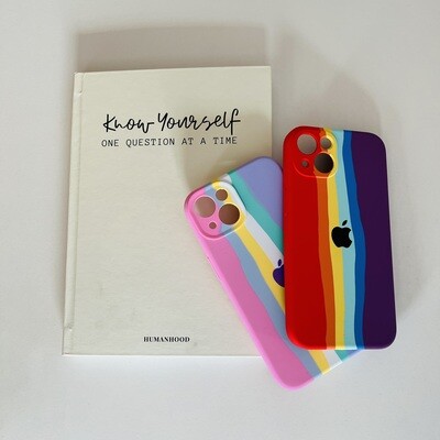 Pastel Colours Pink Silicon Case For iPhone