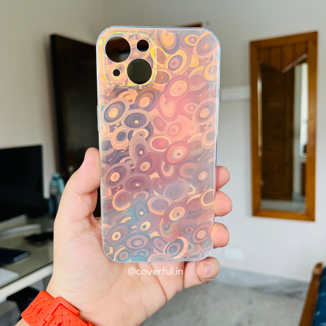 Circles Holographic Minimalist Case For iPhone