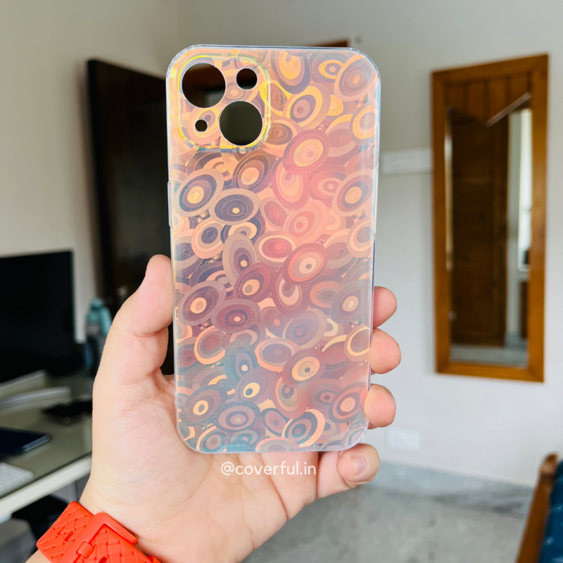 Circles Holographic Minimalist Case For iPhone